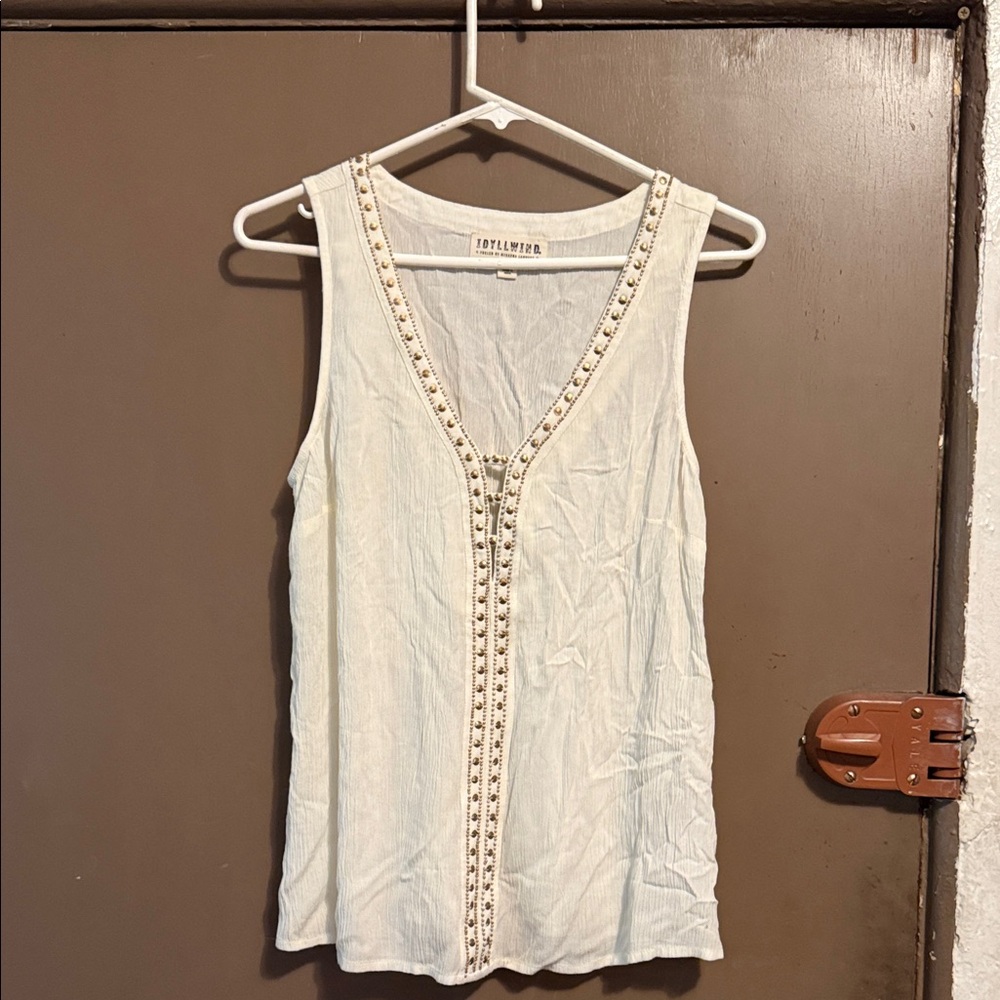 IDYLLWIND WOMEN'S CAMELLIA SLEEVELESS TOP